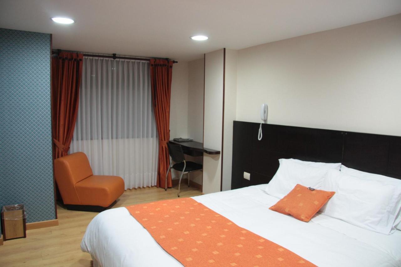 Hotel Plaza Muisca Tunja Bagian luar foto